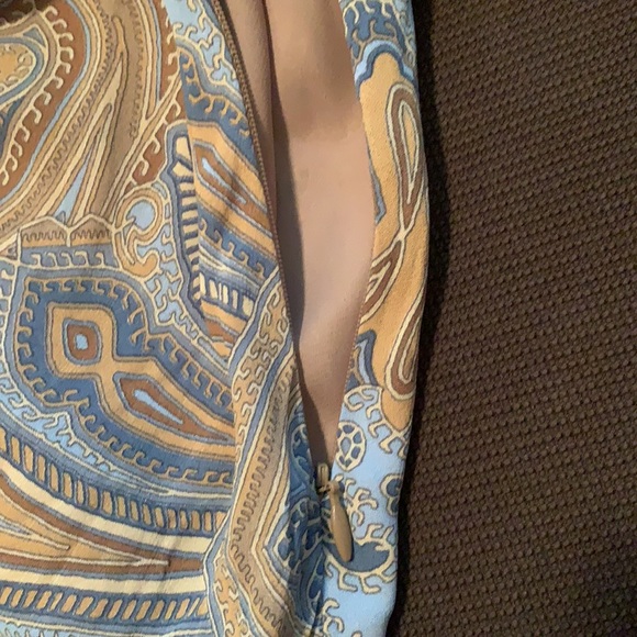 KAREN KANE LONG RUFFLE SLEEVELESS DRESS - Picture 6 of 7